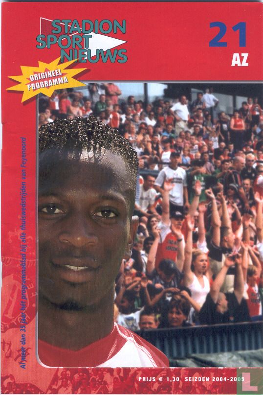 AZ Programma 3-apr-2005 Feyenoord uit